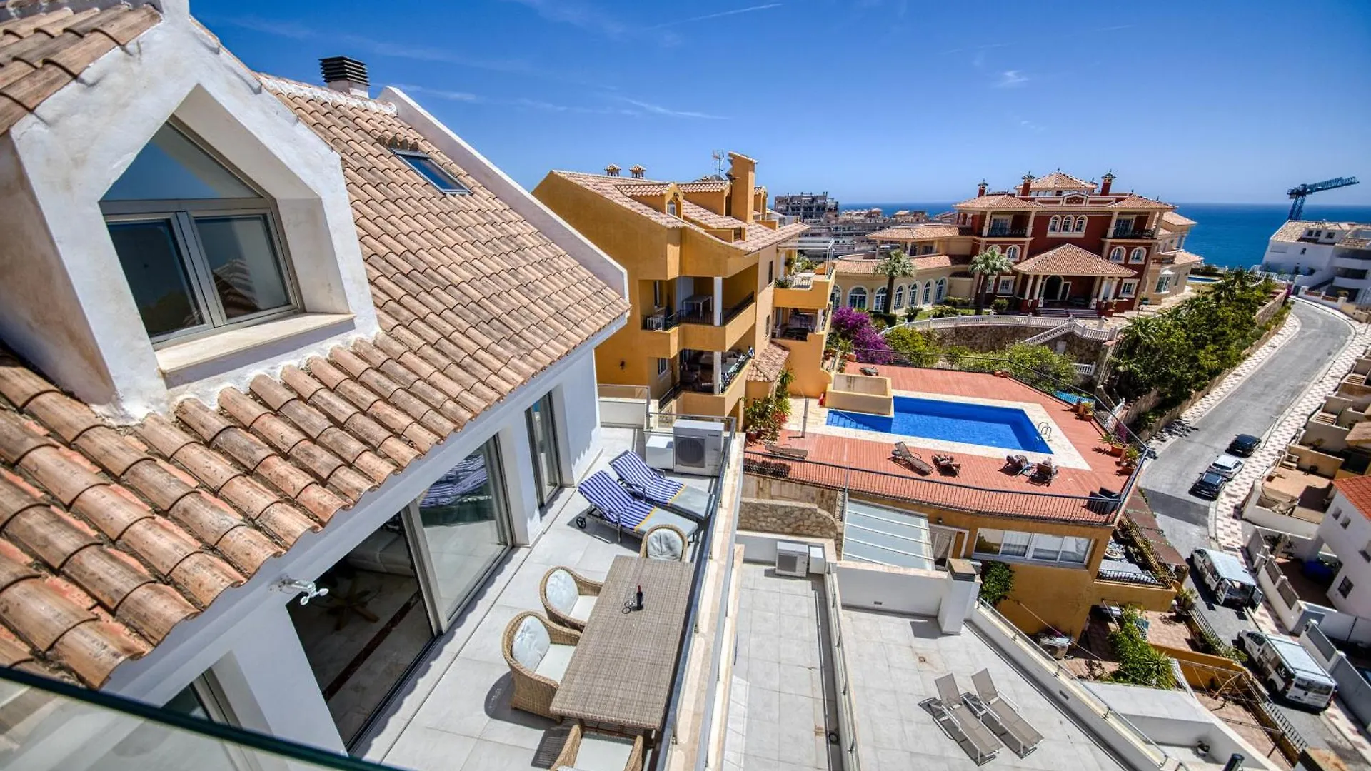 Penthouse Carabela Seaviews Apartment Benalmadena Spain